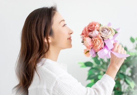 肌が元気な女性