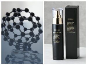 ケフェニィモイスチャーMNセラムとフラーレン